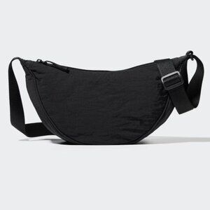 Uniqlo Black Mini Round Shoulder Bag